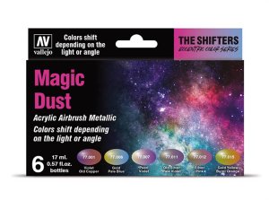 VALLEJO 77090 - Eccentric The Shifters - Magic Dust - Set 6x17ml