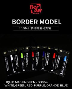 BORDER BD0049-G - Liquid Masking Pen - Green