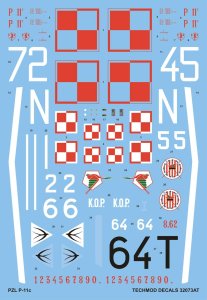 TECHMOD 32073 - 1:32 PZL P.11c