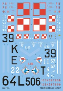 TECHMOD 32072 - 1:32 PZL P.11c