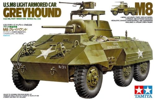 Go to product TAMIYA 35228 - 1:35 M8 Greyhound