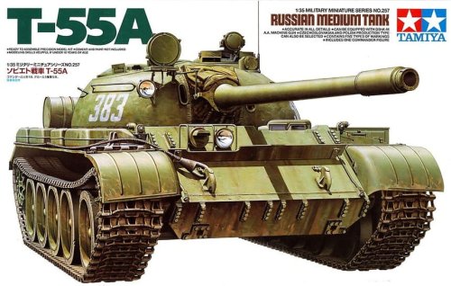 Go to product TAMIYA 35257 - 1:35 Russian Medium Tank T-55A