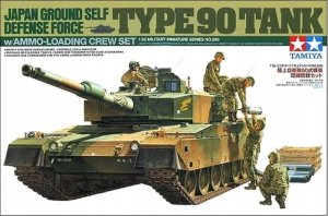 TAMIYA 35260 - 1:35 Type 90 Tank w/ammo load.