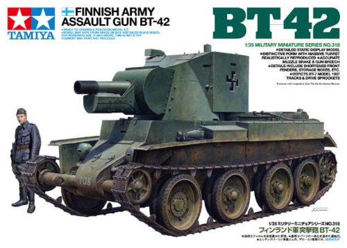 Go to product TAMIYA 35318 - 1:35 Finland Army Assault Gun BT-42