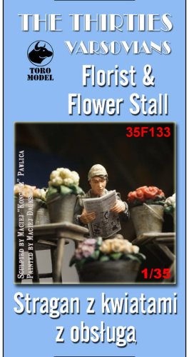 Go to product TORO MODEL 35F133 - 1:35 The Thirties Florist & Flower Stall