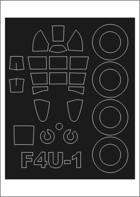 Go to product MONTEX SM72135 - 1:72 F4U1 Corsair