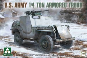 TAKOM 2131 - 1:35 U.S. Army 1/4 ton armored  truck