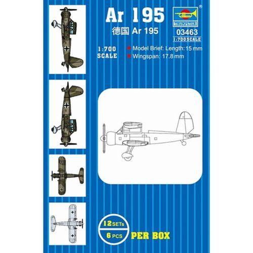 Go to product TRUMPETER 03463 - 1:700 Arado Ar 195