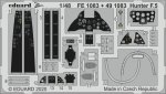 EDUARD FE1083 - 1:48 Hunter F.5