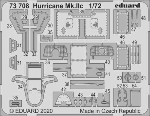 Go to product EDUARD 73708 - 1:72 Hurricane Mk.Iic