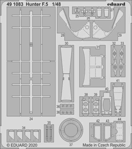 Go to product EDUARD 491083 - 1:48 Hunter F.5