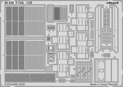 Go to product EDUARD 36438 - 1:35 T-72A