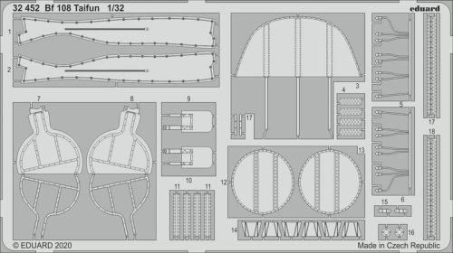 Go to product EDUARD 32452 - 1:32 Bf 108 Taifun