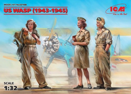 Go to product ICM 32108 - 1:32 US WASP (1943-1945) 3 figures