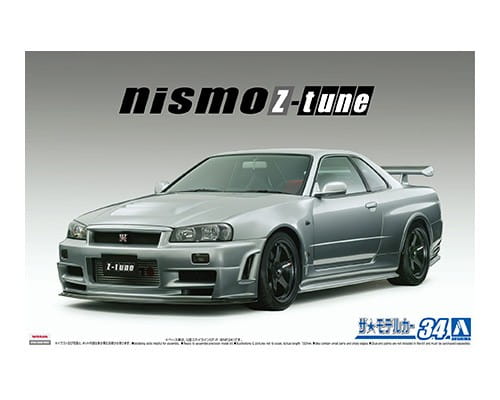 Go to product AOSHIMA 05831 - 1:24 Nismo BNR34 Skyline GT-R Z-t