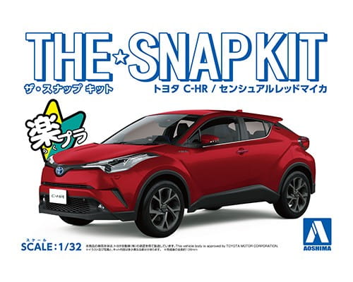 Go to product AOSHIMA 05637 - 1:32 Toyota C-HR - Red Snapkit