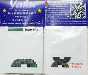 YAHU YMA7315 - 1:72 B-24J Liberator - Instrument Panel