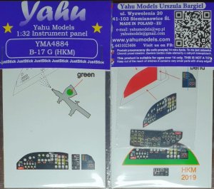YAHU YMA4884 - 1:48 B-17G (HKM) - Instrument Panel