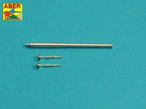 Aber 35L-306 - 1:35 40mm and Besa MG metal gun barrels for British Mk.IIA, A10 Mk.IA, Mk.I A9 tanks