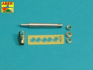 Aber 35L-018N - 1:35 105mm leFH 18 L/28 metal gun barrel for StuH 42G late version spg