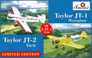 AMODEL 72359 - 1:72 Taylor JT-1 Monoplane & Taylor JT-2 Titch