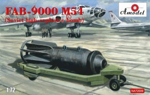 AMODEL NA72009 - 1:72 FAB-9000 M54 Soviet high-explosive bomb