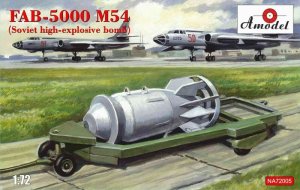 AMODEL NA72005 - 1:72 FAB-5000 M54 Soviet high-explosive bomb