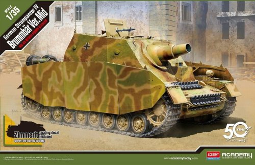 Go to product ACADEMY 13525 - 1:35 German Sturmpanzer IV Brummbär