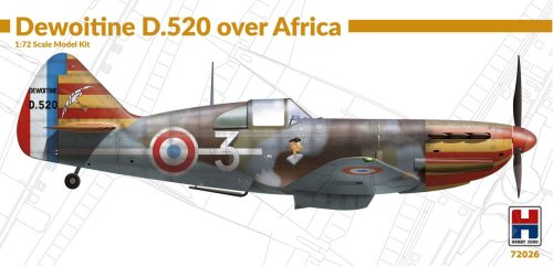 Go to product HOBBY 2000 72026 - 1:72 Dewoitine D.520 over Africa