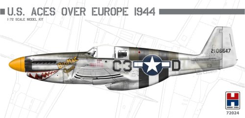 Go to product HOBBY 2000 72024 - 1:72 P-51B Mustang US Aces over Europe