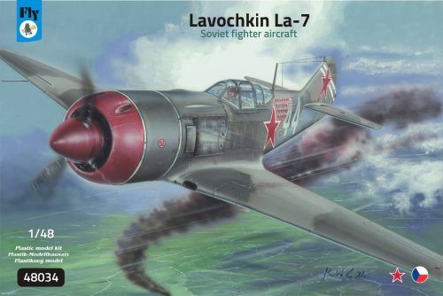 Go to product FLY 48034 - 1:48 Lavochkin La-7 Soviet fighter aircraft
