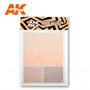 AK INTERACTIVE 9084 Decals: Wood