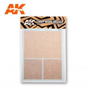 AK INTERACTIVE 9081 Decals: Light Wood