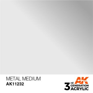 AK INTERACTIVE 11232 - Metal Medium 17ml