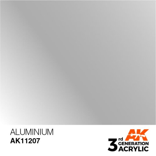 Go to product AK INTERACTIVE 11207 - Acrylic paint Aluminium 17ml