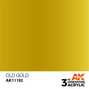 AK INTERACTIVE 11192 - Acrylic paint Old Gold 17ml