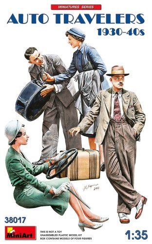 Go to product MINIART 38017 - 1:35 Auto Travelers 1930-40s