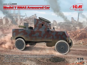 ICM 35669 - 1:35 Model T RNAS Armoured Car