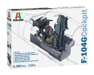 ITALERI 2991 - 1:12 F-104G Cockpit