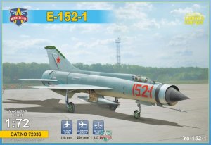 MODELSVIT 72036 - 1:72 Ye-152-1 experimental interceptor