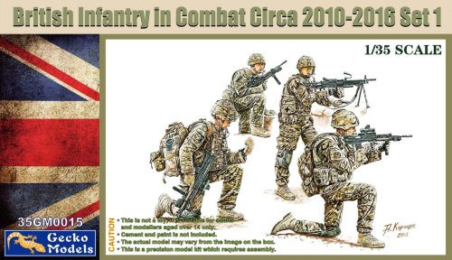 Go to product GECKO MODELS 35GM0015 - 1:35 British Infantry In Combat Circa ‪2010-2016 Set 1