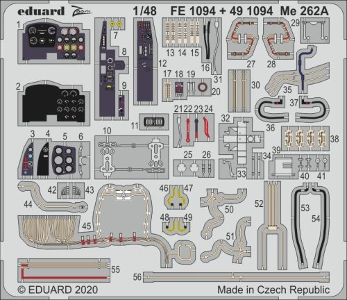 Go to product EDUARD FE1094 - 1:48 Me 262A