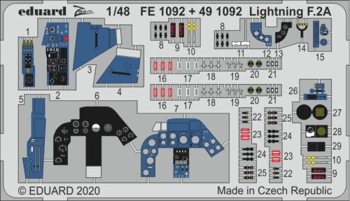 Go to product EDUARD FE1092 - 1:48 Lightning F.2A