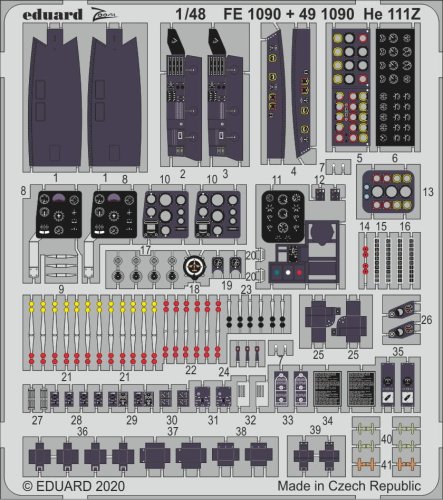 Go to product EDUARD FE1090 - 1:48 He 111Z