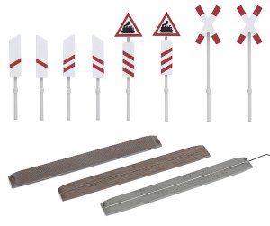 FALLER 120243 H0 - Unprotected level crossing