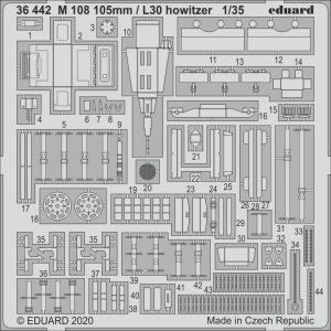EDUARD 36442 - 1:35 M 108 105mm / L30 howitzer