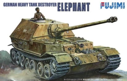 Go to product FUJIMI 761015 - 1:76 WA-5 German destroyer tank "Elephant"