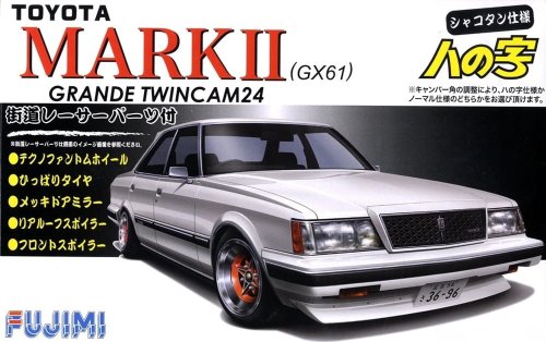 Go to product FUJIMI 037646 - 1:24 ID-92 Toyota Mark II GX61 Grande Twincam 24