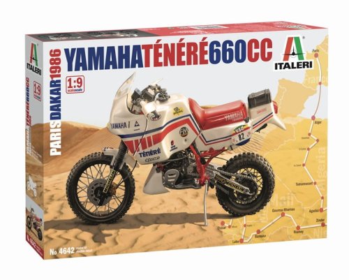 Go to product ITALERI 4642 - 1:9 Yamaha Ténéré 660cc Paris Dakar 1986