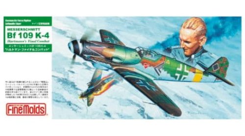 Go to product FINE MOLDS FL15 - 1:72 Messerschmitt Bf 109 K-4 Hartmann Final Combat